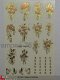 Nagel water Stickers Decals nail art BLOEMEN GOUD 11 gold - 1 - Thumbnail