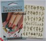 Nagel water Stickers Decals nail art ROZEN GOUD 14 - 1 - Thumbnail