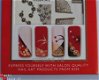 Nagel water Stickers Decals nail art lace KANT 23 GOUD - 1 - Thumbnail
