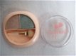 vintage oogschauw duo doosje rose gold en staalblauw zilver - 1 - Thumbnail