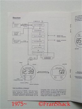 [1975~] Handleiding Crystron LC Calibre 9040A, Citizen - 4