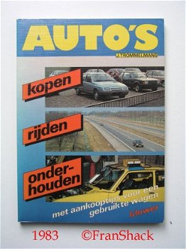 [1983] Auto's kopen-rijden-onderhouden, Trommelmans, Kluwer - 1