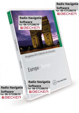 Mercedes Comand Aps DVD NTG1 / NTG2 Europa 2014-2015 (NIEUW) - nr. 1