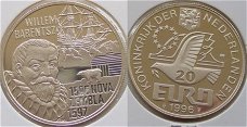 20 euro zilver 1996 Willem Barentsz