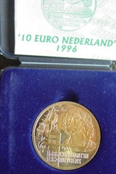 10 euro Constantijn Huygens 1996 FDC in doos