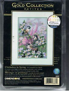 Dimensions Petite Collection Chickadees in Spring