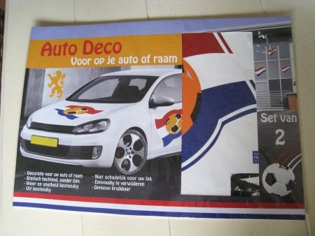 Auto Deco stickers - set van 2 - wereldkampioenschap voetbal - Afbeelding 2