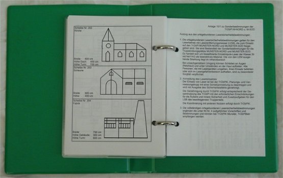 Boekje, Duits, Voorschriften Bijzondere Bepalingen Militair Oefenterrein, jaren'90. - 6