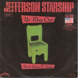 VINYLSINGLE * JEFFERSON STARSHIP * NO WAY OUT * GERMANY 7