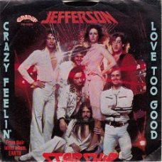 VINYLSINGLE * JEFFERSON STARSHIP  * CRAZY FEELIN * U.S.A. 7"