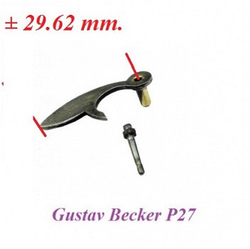 = Onderdeel = gewicht regulateur = G.Becker = 23367 - 0