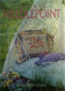 Floral needlepoint, Melinda Coss
