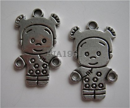 bedeltje/charm baby :cute boy - 26 mm - 1