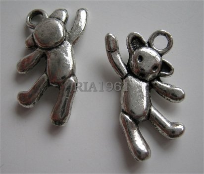 bedeltje/charm baby:teddybeer - 19 mm - 1