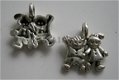 bedeltje/charm kind:kinderen - 13x13 mm - 1 - Thumbnail