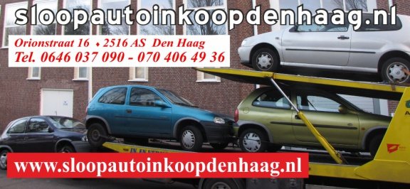 Sloop auto's Schade Auto's! Altijd de hoogste prijs Sloopauto inkoop Den haag - 6