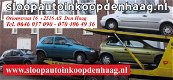 Sloop auto's Schade Auto's! Altijd de hoogste prijs Sloopauto inkoop Den haag - 6 - Thumbnail