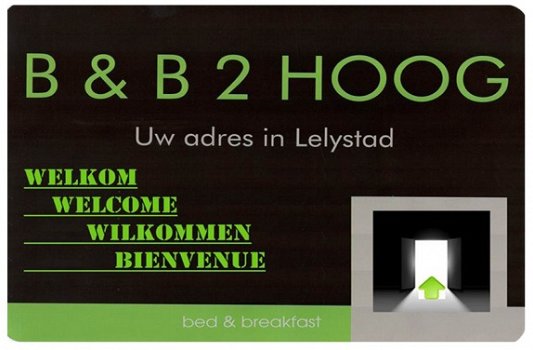 Bed en Breakfast 2 Hoog in Lelystad - 1