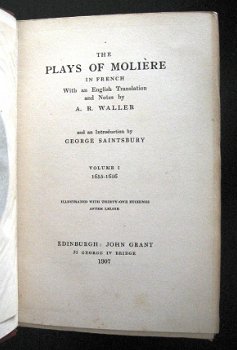 Plays of Molière 1907 Set LeLoir (graveur) Frans & Engels - 3