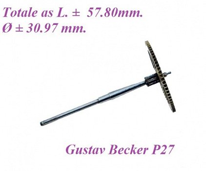 Onderdeel = Gustav Becker P27 =23459 - 0