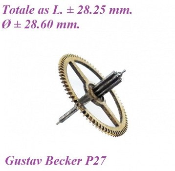 =Onderdeel = Gustav Becker P27 = 23458 - 0