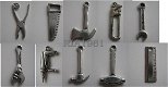 bedeltje/charm gereedschap:gereedschapsset 10 stuks - 1 - Thumbnail