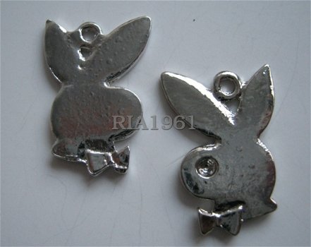 bedeltje/charm mannen:playboy - 21 mm - 1