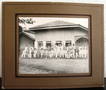 Maleisië Groepsfoto 1929 23 x 29 cm R5979 - 1