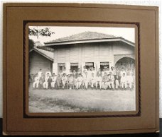 Maleisië Groepsfoto 1929 23 x 29 cm R5979