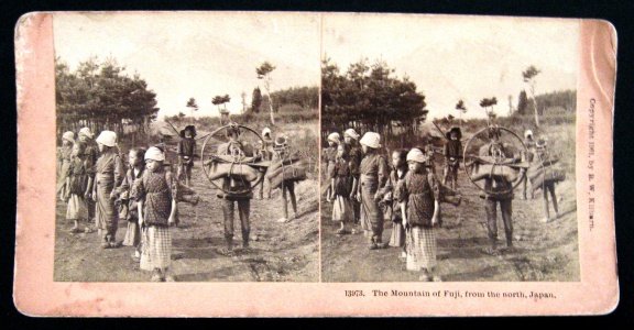 Stereoscopische foto's (7) 1901-05 Japanese Artillery Korea - 5