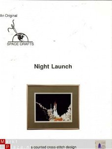 Voor de Ruimtevaart liefhebber - Leaflet Night Launch
