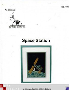 Voor de Ruimtevaart liefhebber - Leaflet Space Station - 1