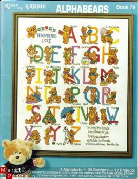 Kappic - Heel leuk berenleaflet Alphabears beren ABC'S - 1