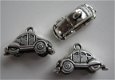 bedeltje/charm vervoer : auto 3d - 24x14 mm - 1 - Thumbnail