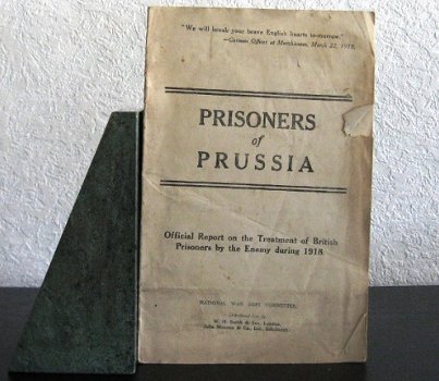 Prisoners of Prussia 1918 Eerste Wereldoorlog - 1