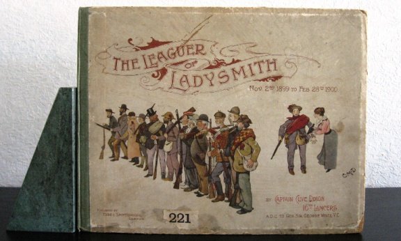 The Leaguer of Ladysmith 1900 Boerenoorlog Karikaturen - 1