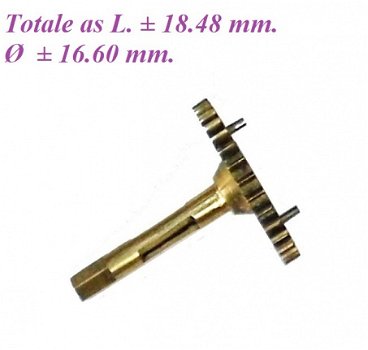 === Minuutrad = Franse pendule = oud === 23518 - 1