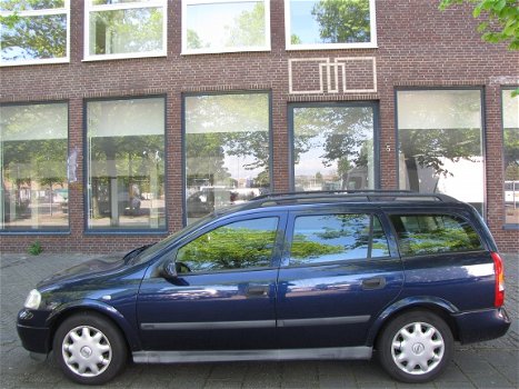 Alle onderdelen Opel Astra G donker blauw Sloopauto inkoop Den haag - 1