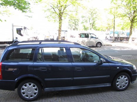 Alle onderdelen Opel Astra G donker blauw Sloopauto inkoop Den haag - 2