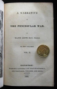 [Napoleon] A Narrative of the Peninsular War 1831 Leith - 3