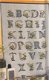 Borduurpatroon 7316 merklap alfabet - 1 - Thumbnail