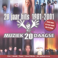 CD 20 jaar hits 1981-2001 muziek 20 daagse