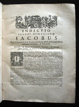 Constitutiones editae ab eminentissimo Jacobo 1763 Viterbii - 4