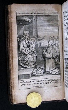 Thomas A Kempis 1626 De Imitatione Christi Libri Quatuor