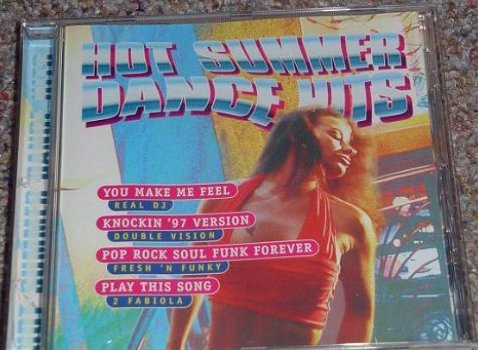 Gloednieuwe cd Hot summer dancehits - 1