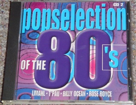 3 CD's Pop selection of the 80's vol. 1 t/m 3, gloednieuw - 3