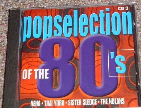 3 CD's Pop selection of the 80's vol. 1 t/m 3, gloednieuw - 5