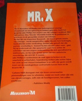 Mr. X van Nick Gaitano, spannende thriller - 2