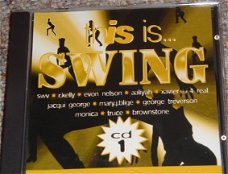3 CD's This is swing, lekkere R&B / swing, gloednieuw