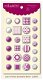 NIEUW 25 pcs Lush Fuchsia decorative Brads van My Minds Eye - 1 - Thumbnail